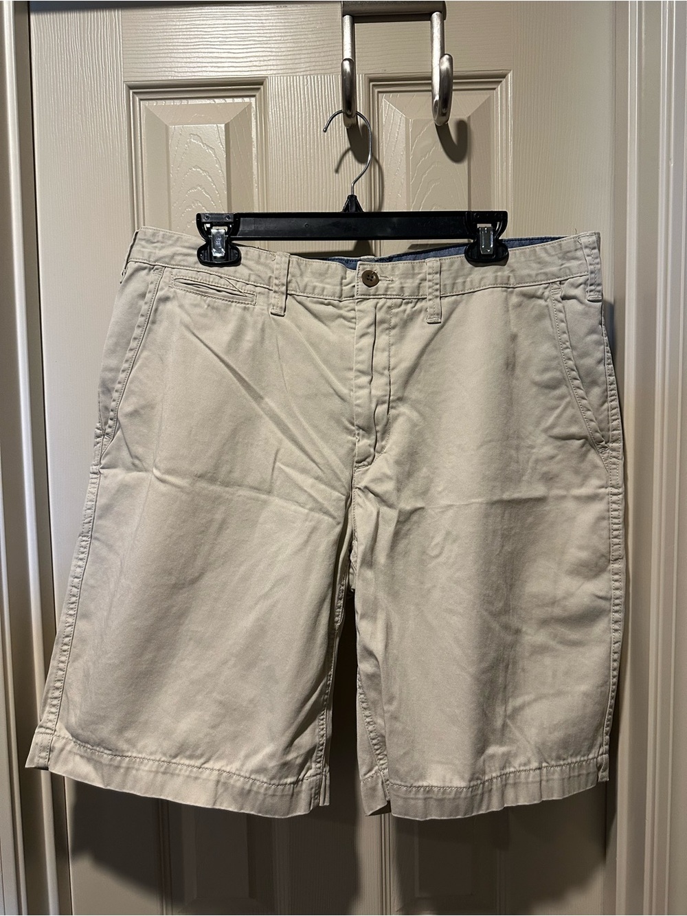 Polo by Ralph Lauren Beige Flat Front Men’s Shorts Relaxed Fit